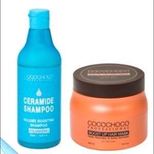 Ceramide shampoo and hair mask